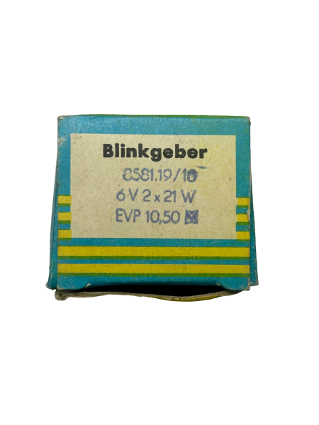 Blinkgeber 6 V 2x21 W